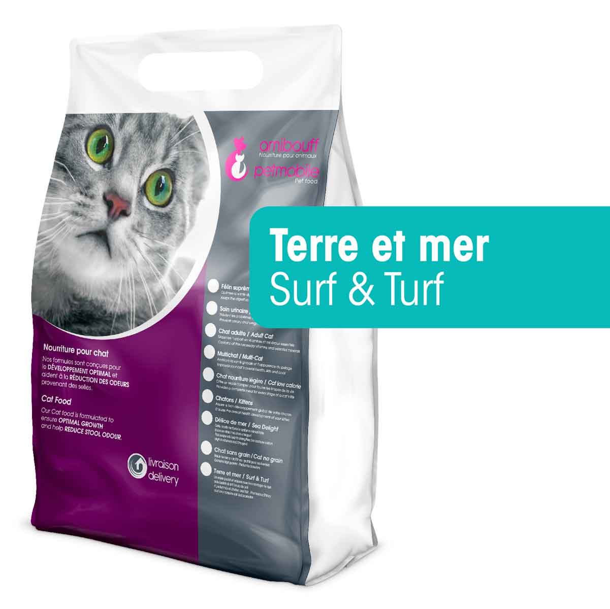 Petmobile surf and turf