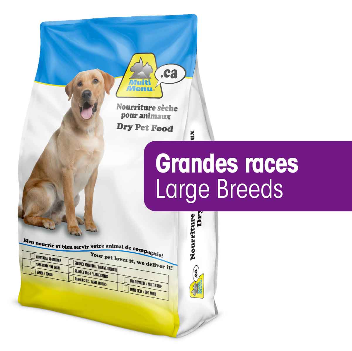 Multi Menu <br> Large Breed