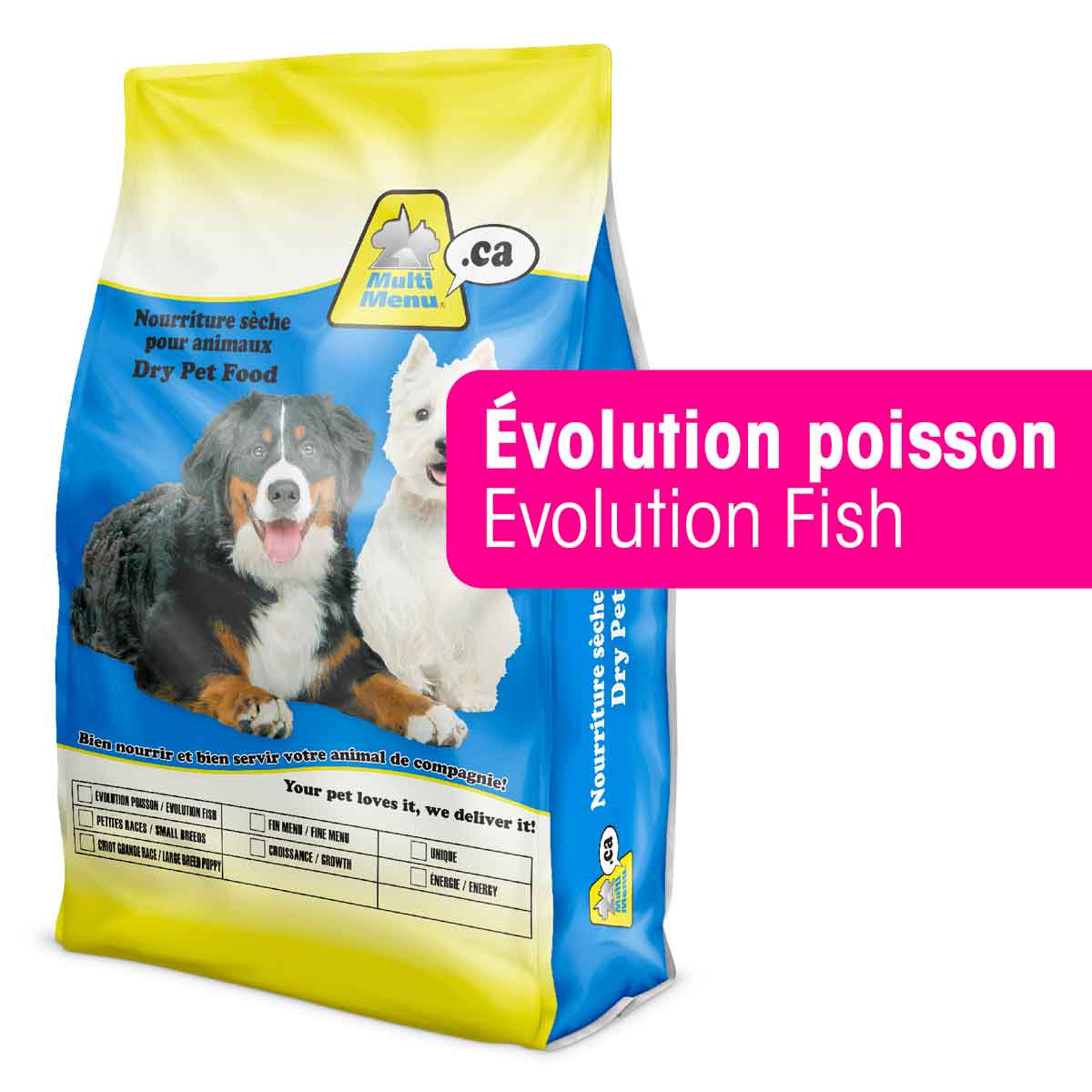 Multi Menu <br> Evolution Fish