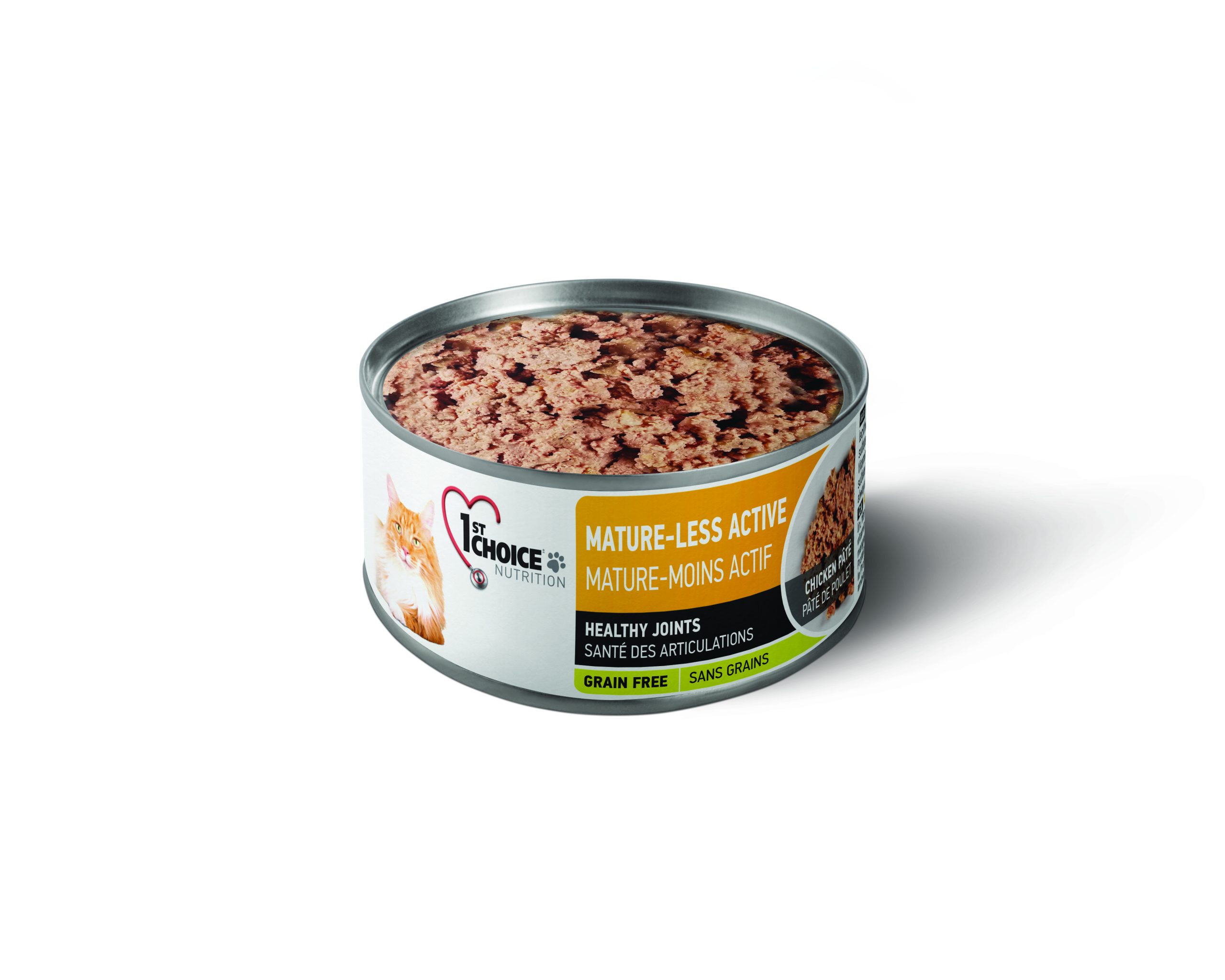 1st Choice <br> Senior - Less Active - Chicken Pâté - 156g