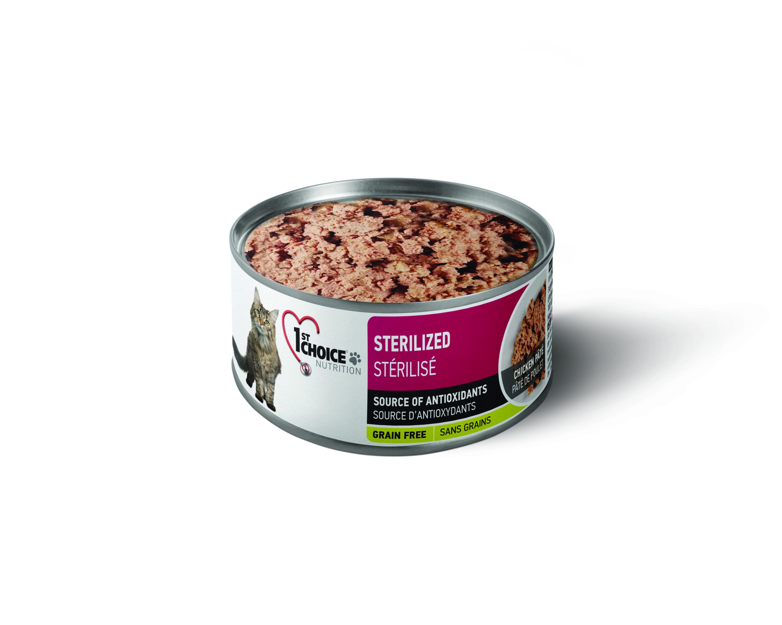 1st Choice <br> Sterilized - Chicken Pâté - 156g
