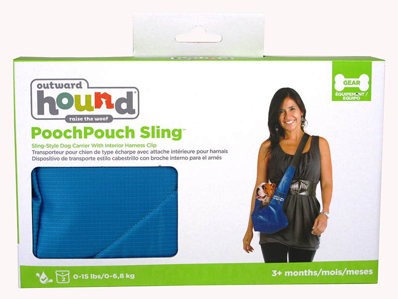 Outward Hound Swing-Style Dog Carrier with Interior Harness Clip